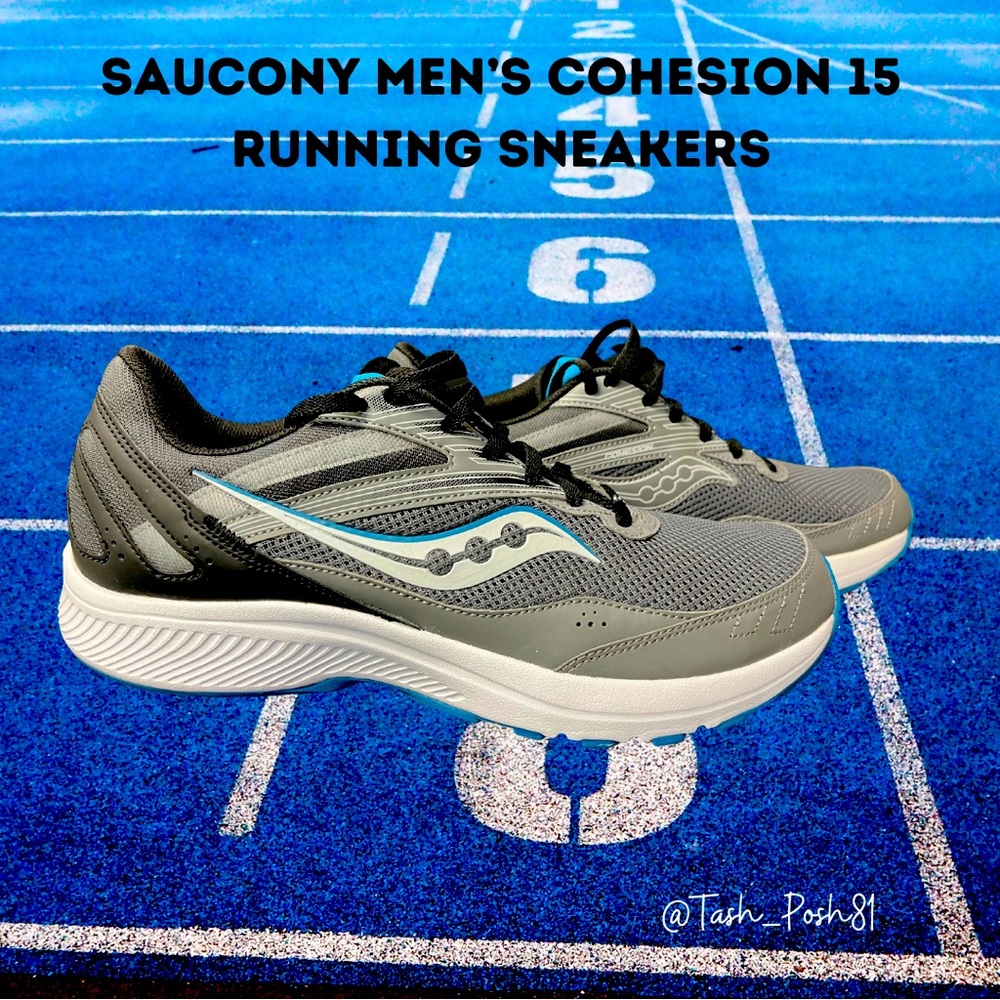 🌺 Saucony Men’s Cohesion 15 Running Sneakers NWOB